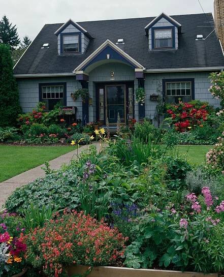 Front yard garden