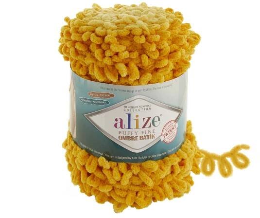 ALIZE PUFFY FINE OMBRE BATIK 7278 
