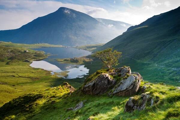 Der Eryri-Nationalpark in Wales, auch Snowdonia genannt