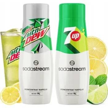 SODASTREAM 7Up + Mountain Dew Diet sada sirupů do saturátoru 2 ks