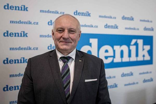 Náměstek primátora (Koalice SPOLU) Zbyněk Pražák při focení pro Deník, 10. února 2023, Ostrava.
