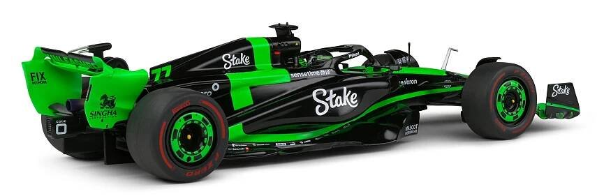Sauber F1 Team Stake Kick C44 #77 V.Bottas Japan GP 2024 1:18 Solido