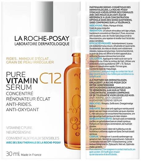 La Roche-Posay Pure Vitamin C12 1×30 ml, sérum