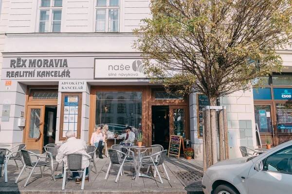 Naše Café - Rozcestník | Dolní náměstí Olomouc