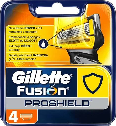 GILLETTE Fusion5 Proshield 4 ks