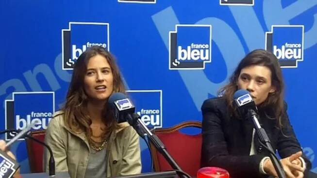 Astrid Bergès-Frisbey et Mélanie Bernier à Deauville sur France Bleu - Vidéo Dailymotion