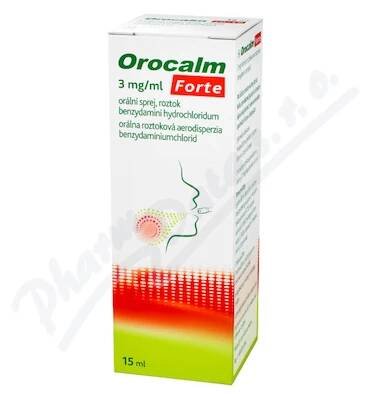 Orocalm Forte 3mg/ml orm.spr.sol.1x15ml