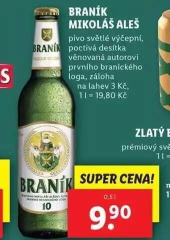 Lidl Pivo braník nabídka
