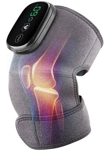 MOAJAZA Cordless Knee Massager Shoulder Brace with Heat