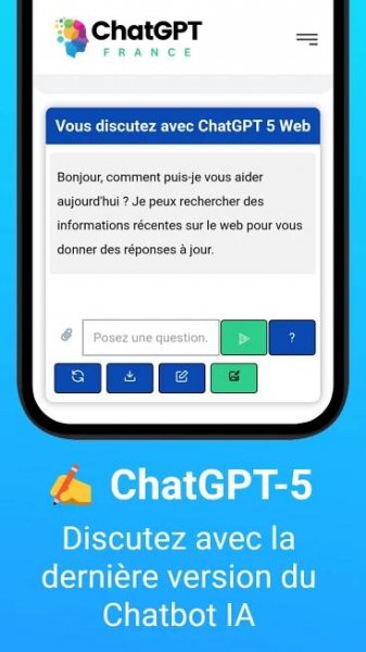 ✍️ ChatGPT-5 - Discutez avec la dernière version du Chatbot IA