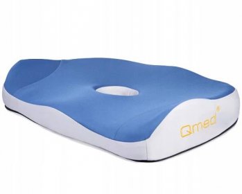 Qmed Comfort Seat anatomický sedák 45 x 37 x 9 cm modrý/bílý od 979 Kč