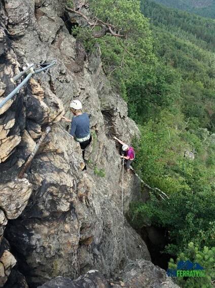 Via ferrata Hoher Stein Steig - ViaFerraty.cz