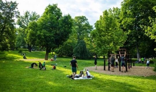 Park Lužánky, Jan Cága