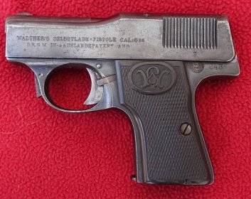 Pistole Walther Mod.1 - Sběratelské zbraně