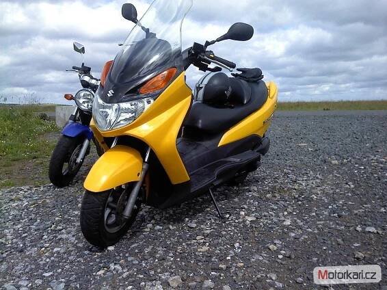 Suzuki AN 125 Burgman uživatele Dr.S - | Motorkáři.cz