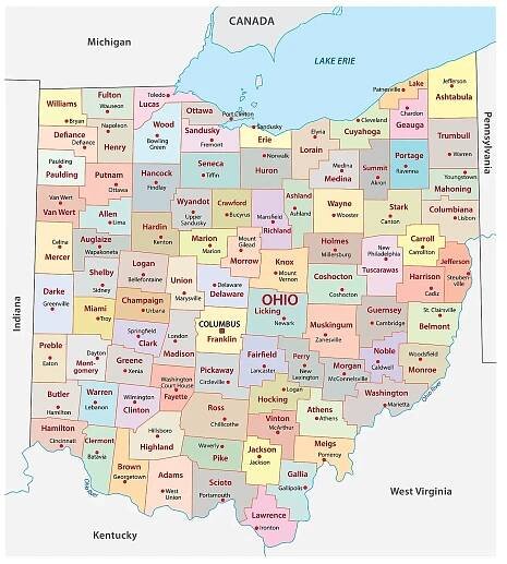 Counties Map