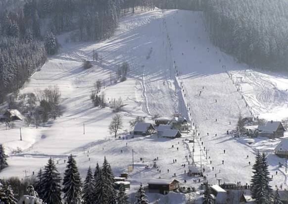 Ski areál U Sachovy studánky - informace a mapa