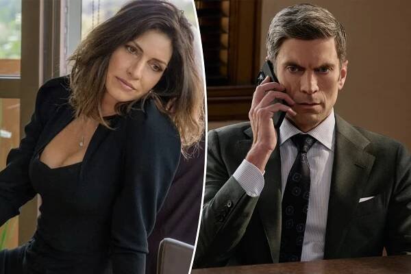 Dawn Olivieri and Wes Bentley in "Yellowstone."