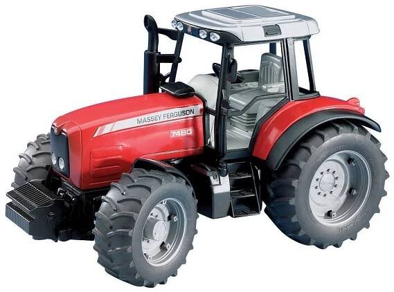 BRUDER 02040 - Traktor Massey Ferguson 7480