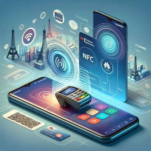 huawei nfc platby
