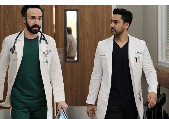 Doktoři - První a poslední dny - Z filmu - Tasso Feldman, Manish Dayal