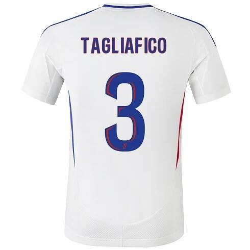 Dětské Nicolas Tagliafico #3 Bílá Modrá Domů Hráčské Dresy 2024/25 Dres