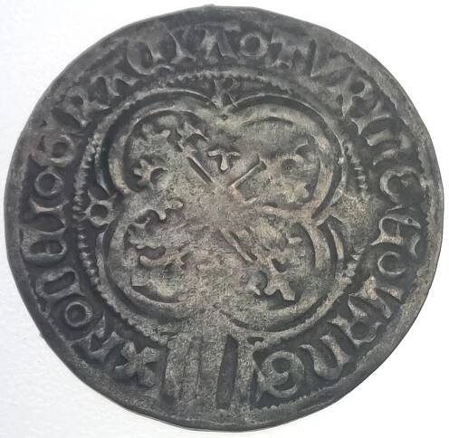 Míšeňský groš, Fridrich II., Kolem roku 1340. Stříbro! č.3004