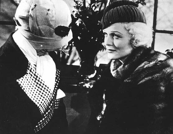 Neviditelný muž - Z filmu - Claude Rains, Gloria Stuart