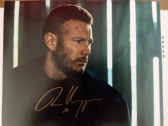 Autogram - Tom Hopper - Ostatní sběratelské předměty