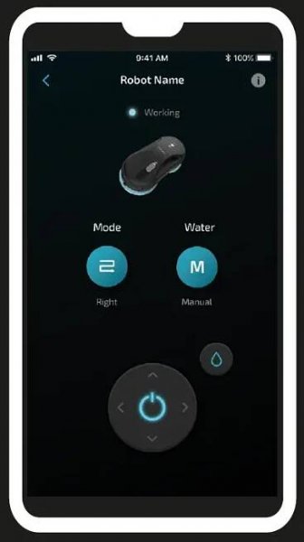 Inteligentní připojený robot na čištění oken Windroid 880 Spraywater 5