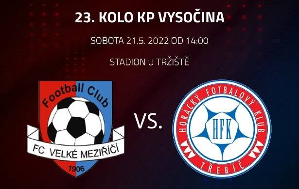 FC Velké Meziříčí » Béčko hraje v sobotu doma s HFK Třebíč