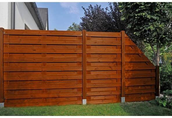 Plotový prvek Goch teak 180/90 x 90 cm nakoupit u OBI