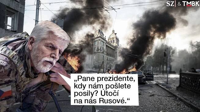 TMBK: Trump má scénář, jak by to vypadalo, kdyby na Česko zaútočili Rusové