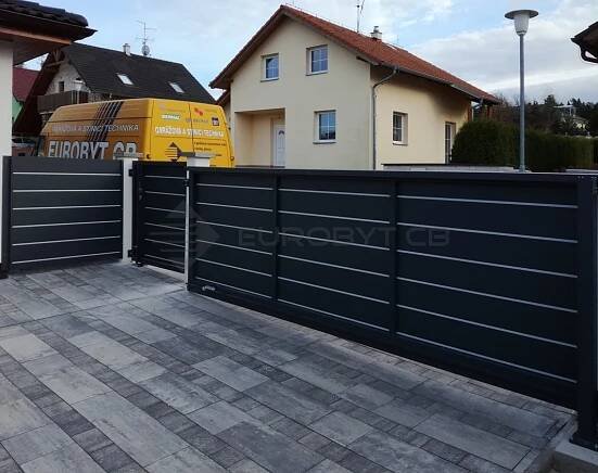 Vjezdové brány a pohony | EUROBYT CB s.r.o.
