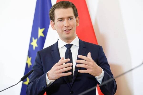 Rakouský premiér Kurz jedná o nových opatřeních. Šest regionů je žlutých