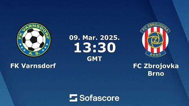FK Varnsdorf proti FC Zbrojovka Brno živé skóre, H2H a sestavy Sofascore