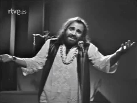 Demis Roussos - Spanish TV show 1973