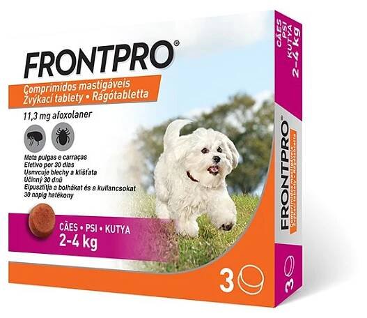 Frontpro 2 - 4 kg 11,3 mg 3 žvýkací tablety