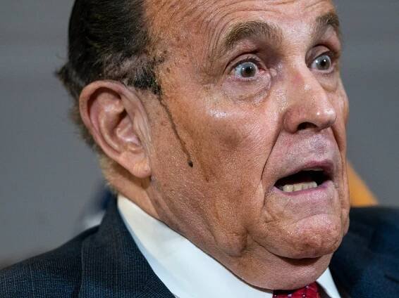 Rudy Giuliani Hits Rock Bottom for the 967,345th Time