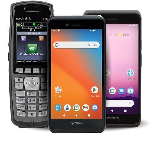 Wifi VOIP smartphone Handsets for Businesses | Spectralink