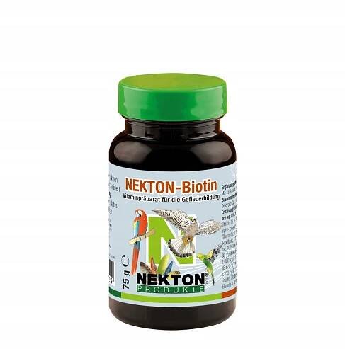 Multivitamín pro papoušky ptáků NEKTON Biotin 75 g