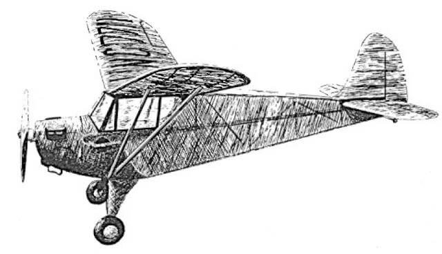 Aeronca Tandem (oz12762) by Ronnie Albert from Model Builder 1980