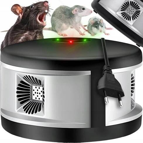 Lapka Prostorový, vodotěsný, ultrazvukový plašič na kuny, myši a potkany DRAGON ULTRASONIC B360 SMART - napájení přes 6V adaptér v balení