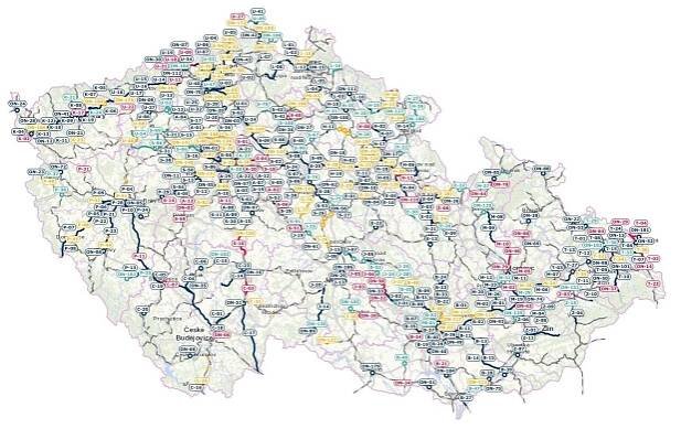 mapa zdroj: SŽ