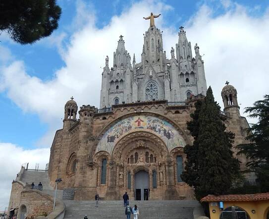 Barcelona z výšky
