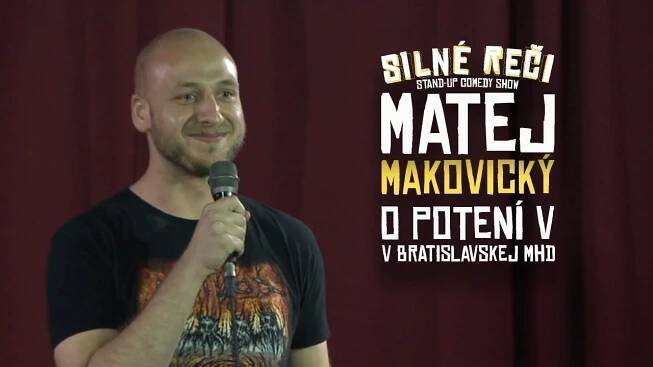 Matej Makovický o pocení ve veřejné dopravě