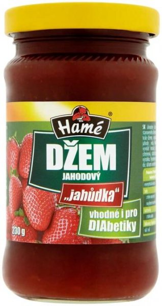 Džem Jahoda dia vhodné 230 g