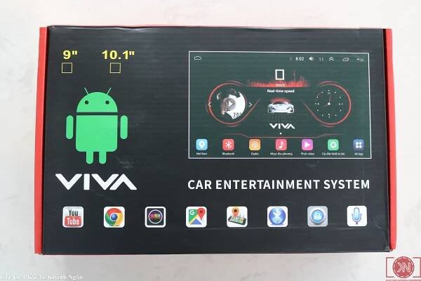 Man hinh DVD Android Viva cho xe o to _ full box