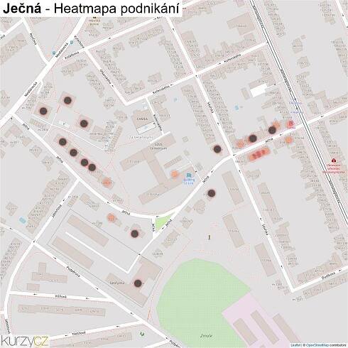 Ječná - mapy | Kurzy.cz