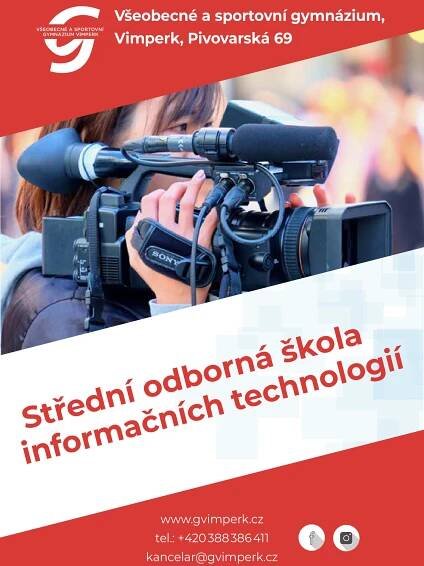 Studijní obory | Všeobecné a sportovní gymnázium, Vimperk, Pivovarská 69